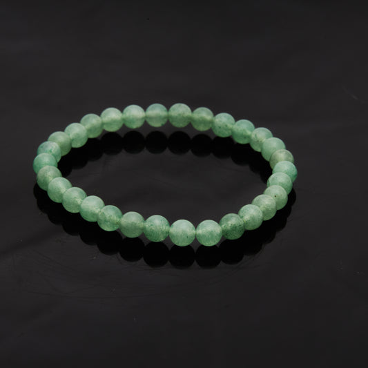 アベンチュリン|心を整え、穏やかな調和をもたらす“癒しのグリーン”ブレスレット6mm(H0054)