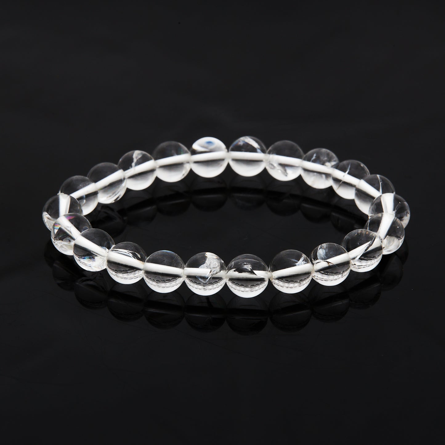 アイリスクォーツ｜虹の光で心を癒す“希望のクリスタル”ブレスレット8.5mm(H0012)