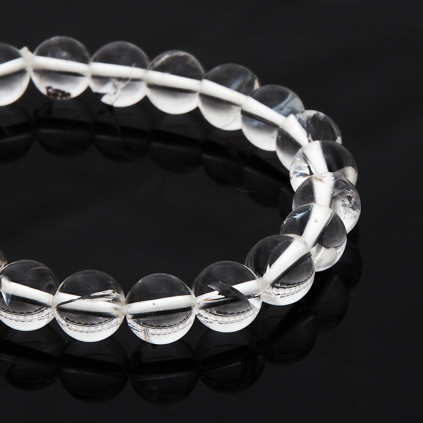 アイリスクォーツ｜虹の光で心を癒す“希望のクリスタル”ブレスレット8.5mm(H0012)