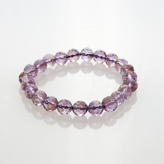 アメジスト｜心を静め、安らぎをもたらす“深紫の癒し石”ブレスレット8mm(H0025)