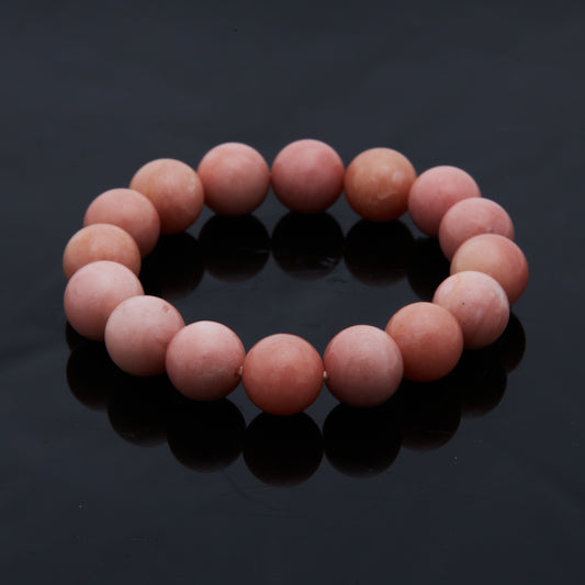 ピンクオパール｜心にぬくもりを灯す“優しさの象徴”ブレスレット12mm(H0026)