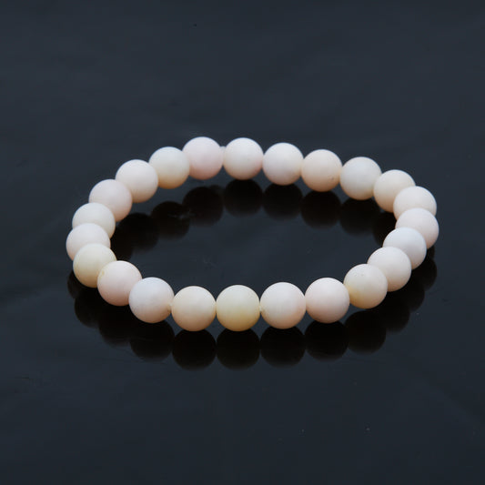 ピンクオパール｜心にぬくもりを灯す“優しさの象徴”ブレスレット8mm(H0028)