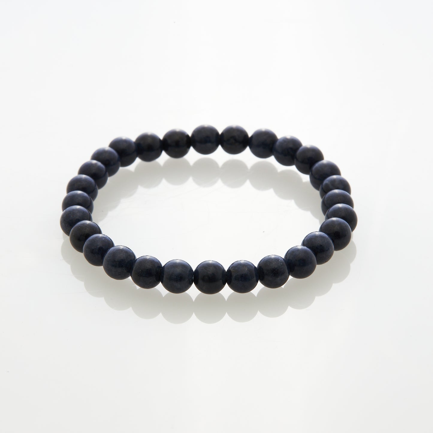 サファイア｜揺るがぬ意志を象徴する“深紺の守護石”ブレスレット7mm(H0029)