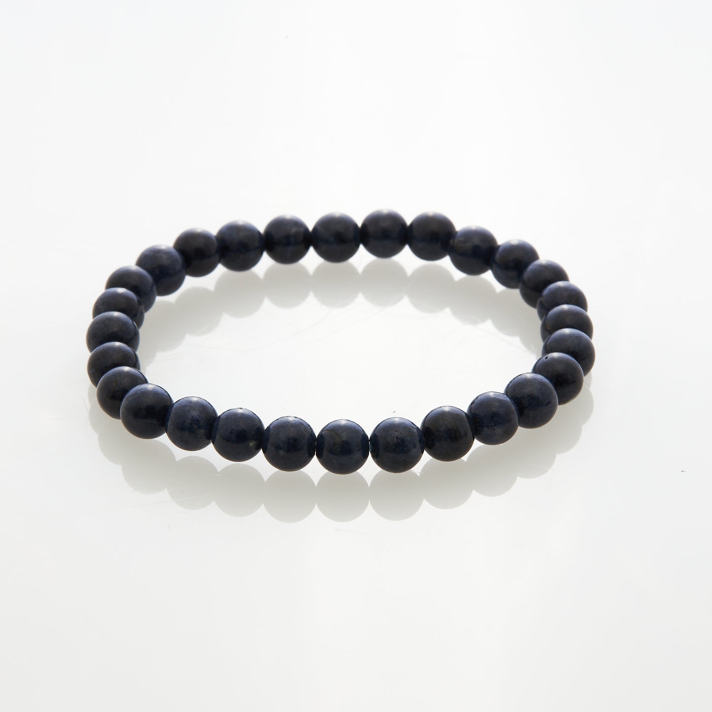 サファイア｜揺るがぬ意志を象徴する“深紺の守護石”ブレスレット7mm(H0029)