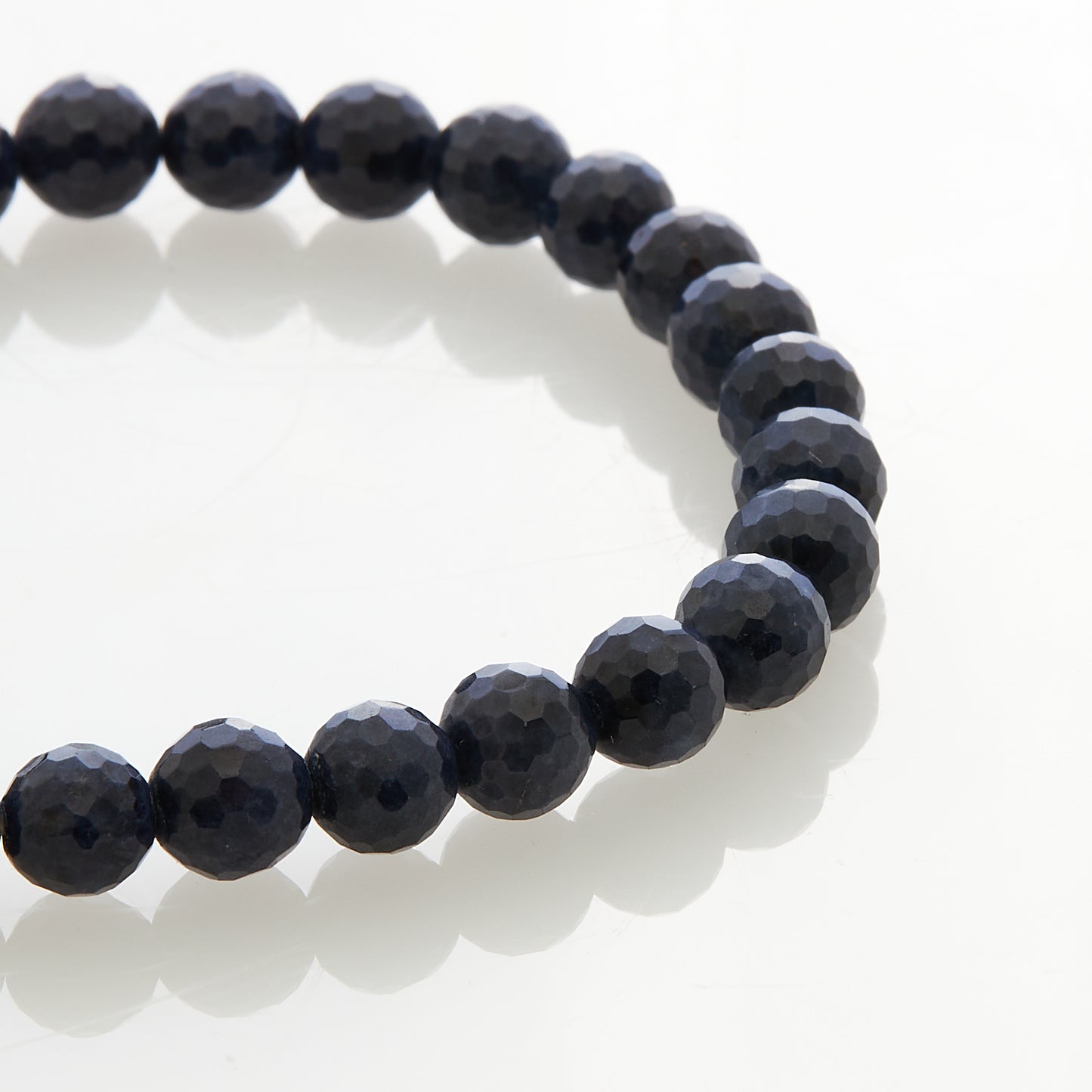 サファイア｜揺るがぬ意志を象徴する“深紺の守護石”ブレスレット7mm(H0030)