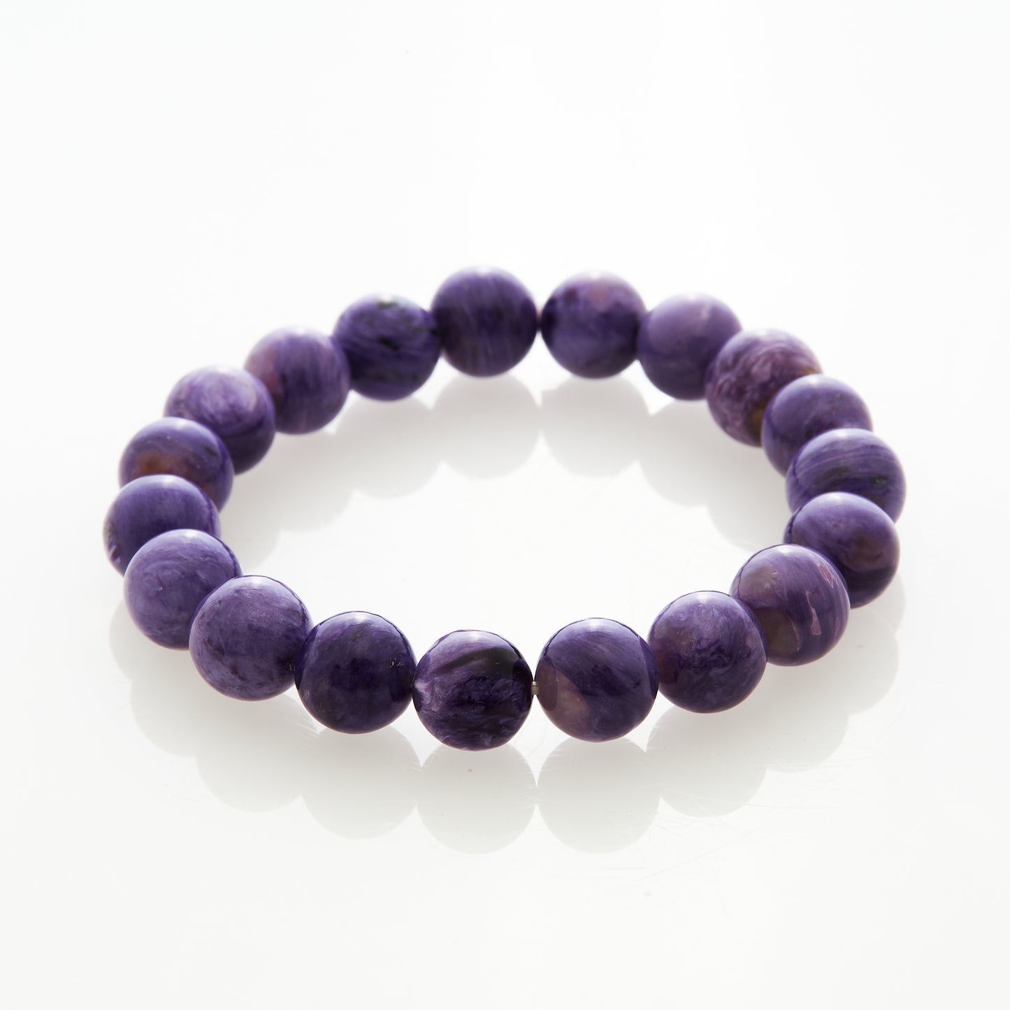 チャロアイト｜恐れを手放し、心を整える“紫の癒し”ブレスレット10mm(H0044)