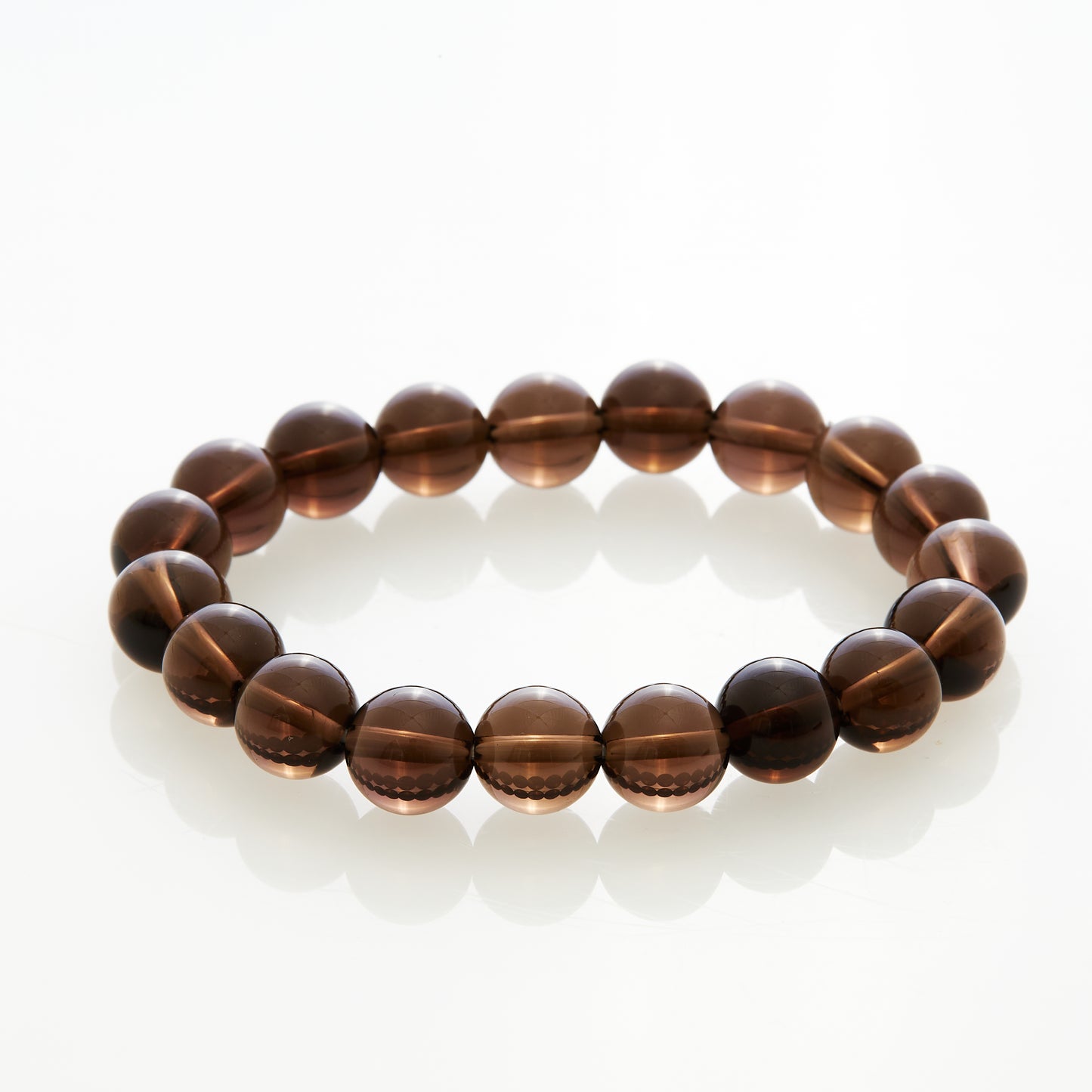 スモーキークォーツ｜心を静め、落ち着きをもたらす“安定のブラウン”ブレスレット10mm(H0048)