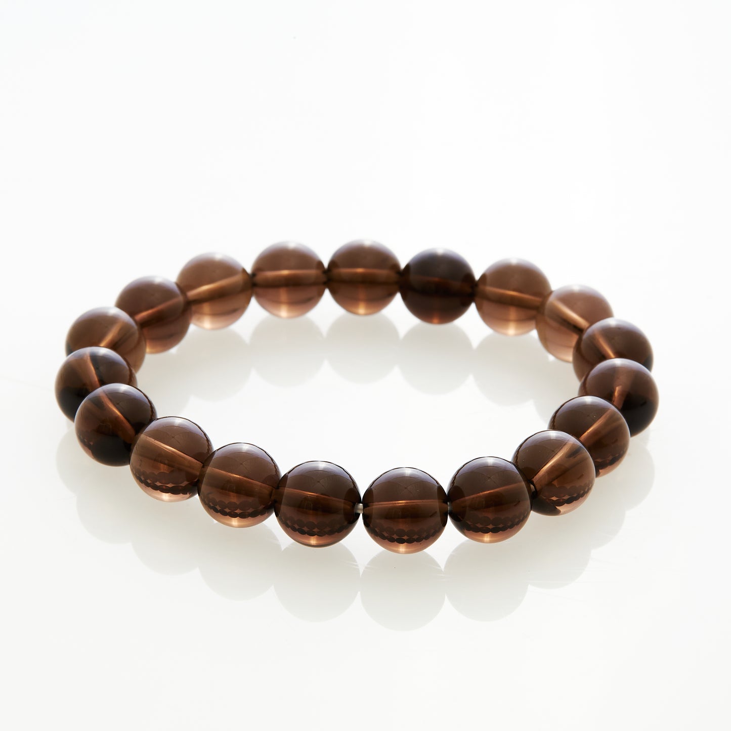 スモーキークォーツ｜心を静め、落ち着きをもたらす“安定のブラウン”ブレスレット10mm(H0048)