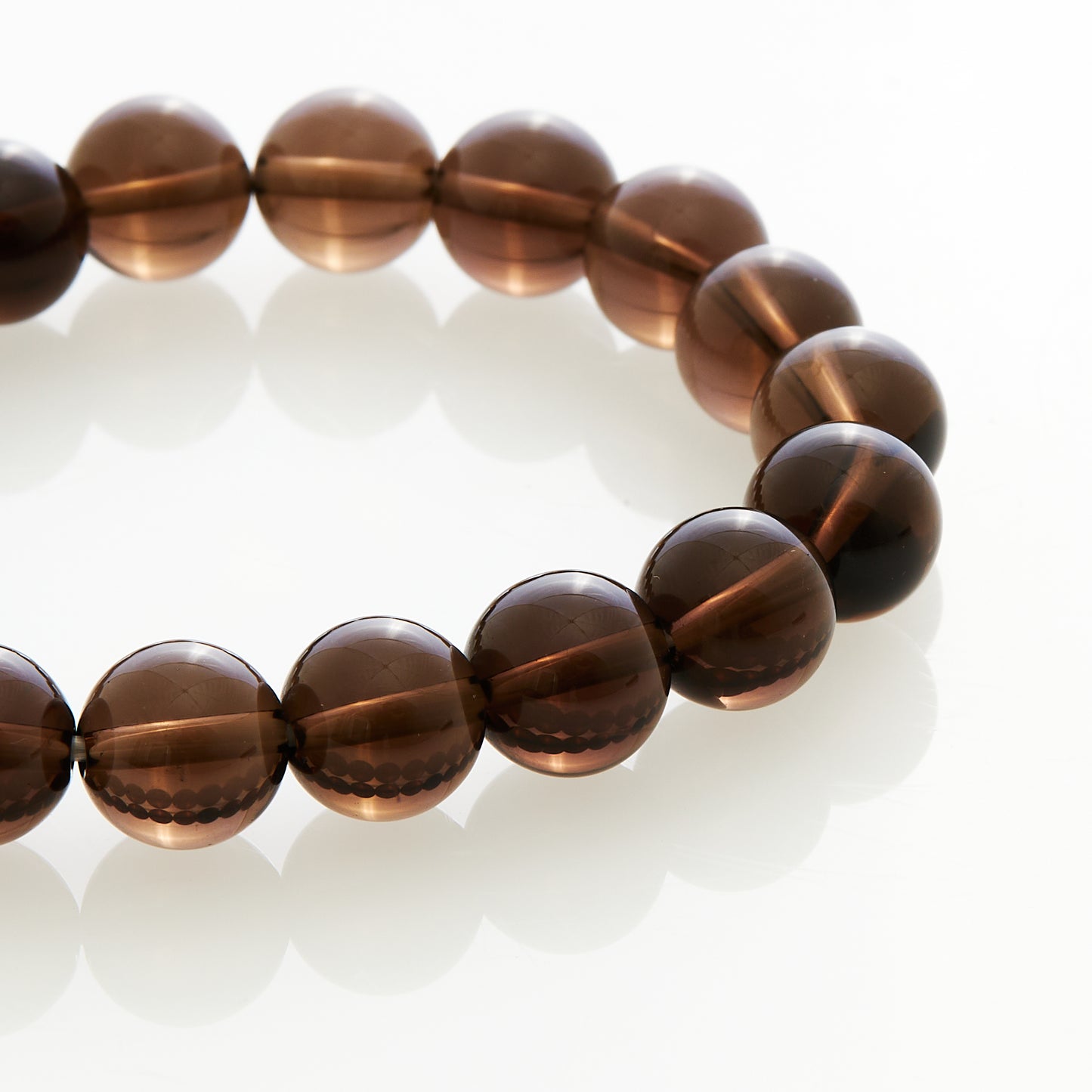 スモーキークォーツ｜心を静め、落ち着きをもたらす“安定のブラウン”ブレスレット10mm(H0048)