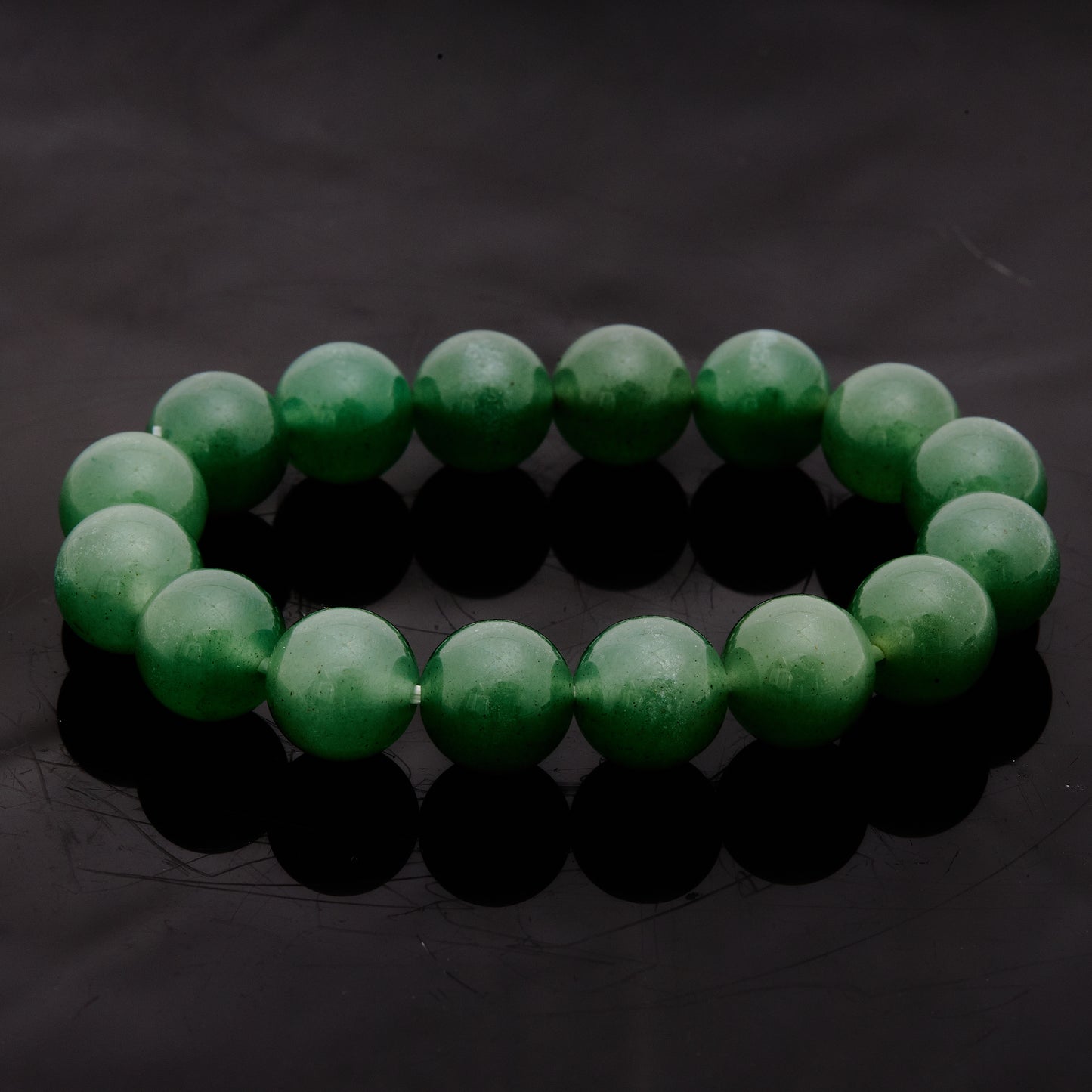 アベンチュリン｜心を整え、穏やかな調和をもたらす“癒しのグリーン”ブレスレット12mm(H0052)
