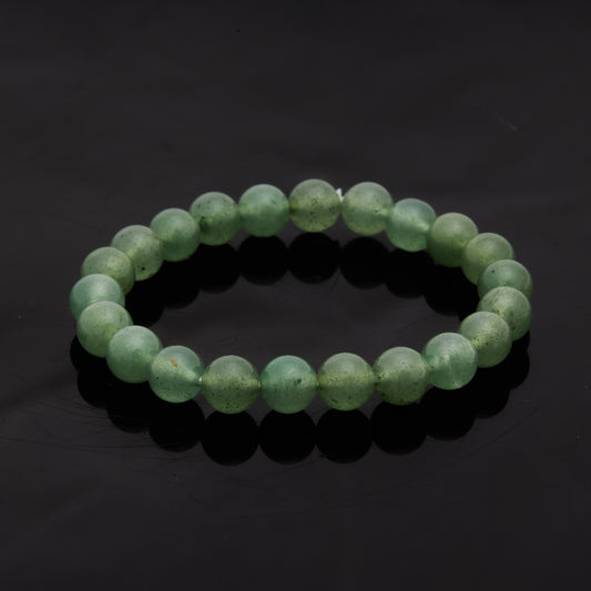 アベンチュリン｜心を整え、穏やかな調和をもたらす“癒しのグリーン”ブレスレット8mm(H0053)
