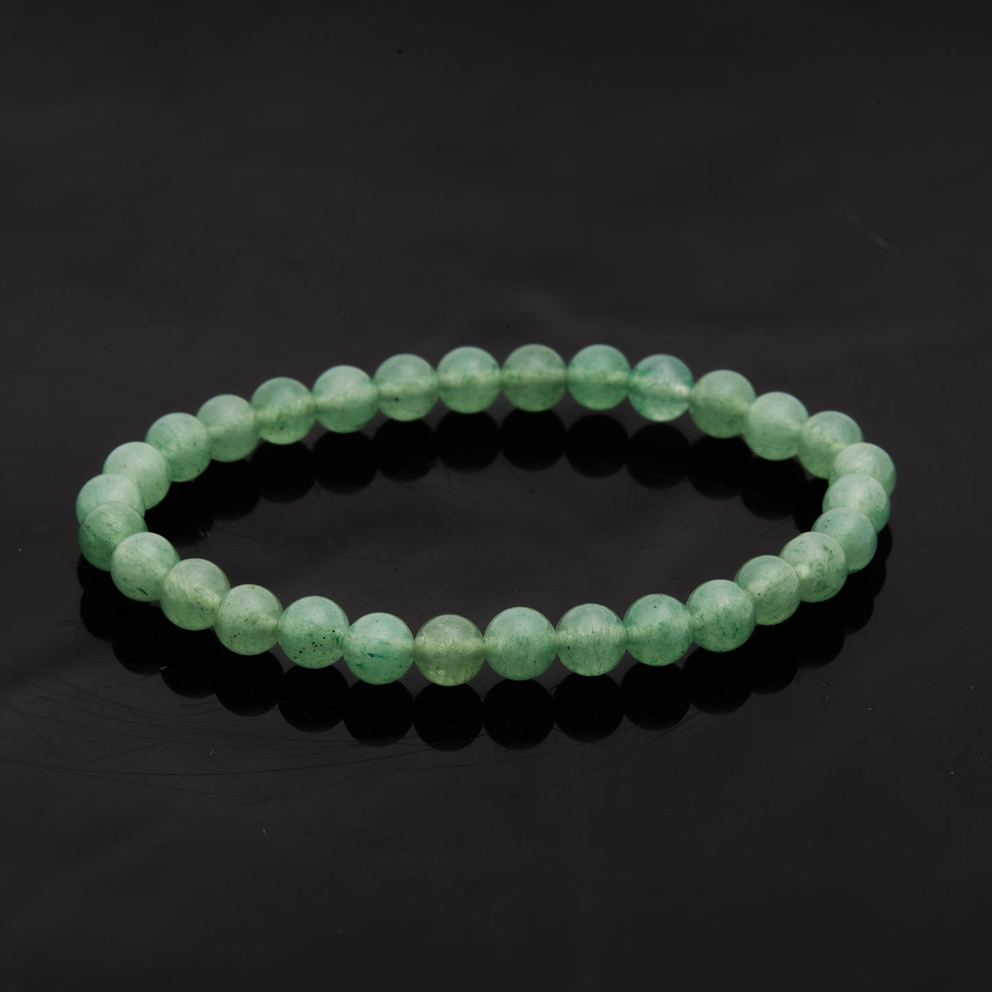 アベンチュリン｜心を整え、穏やかな調和をもたらす“癒しのグリーン”ブレスレット6mm(H0054)