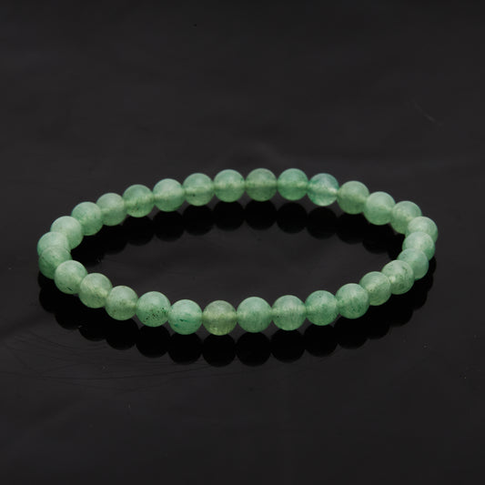 アベンチュリン｜心を整え、穏やかな調和をもたらす“癒しのグリーン”ブレスレット6mm(H0054)