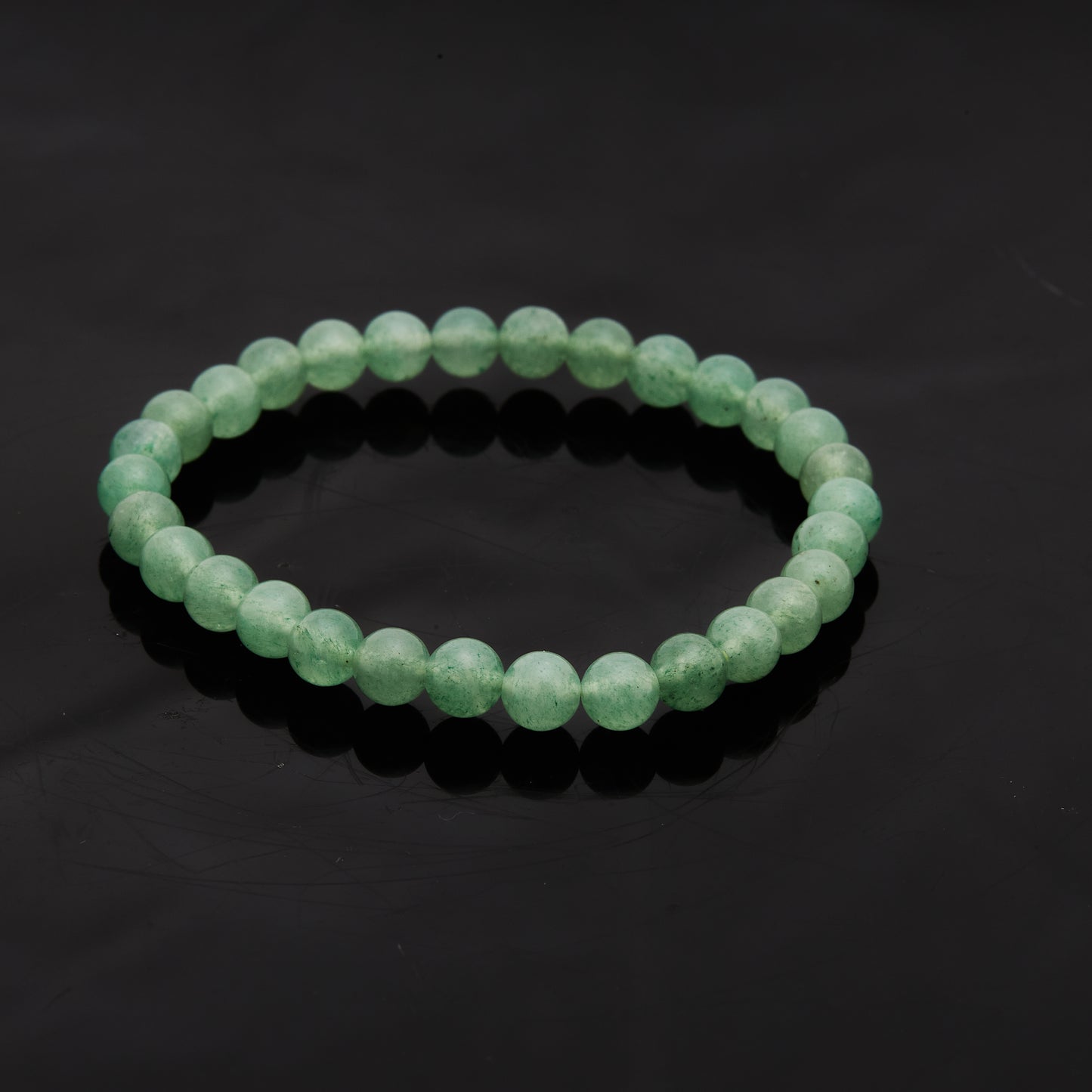 アベンチュリン｜心を整え、穏やかな調和をもたらす“癒しのグリーン”ブレスレット6mm(H0054)