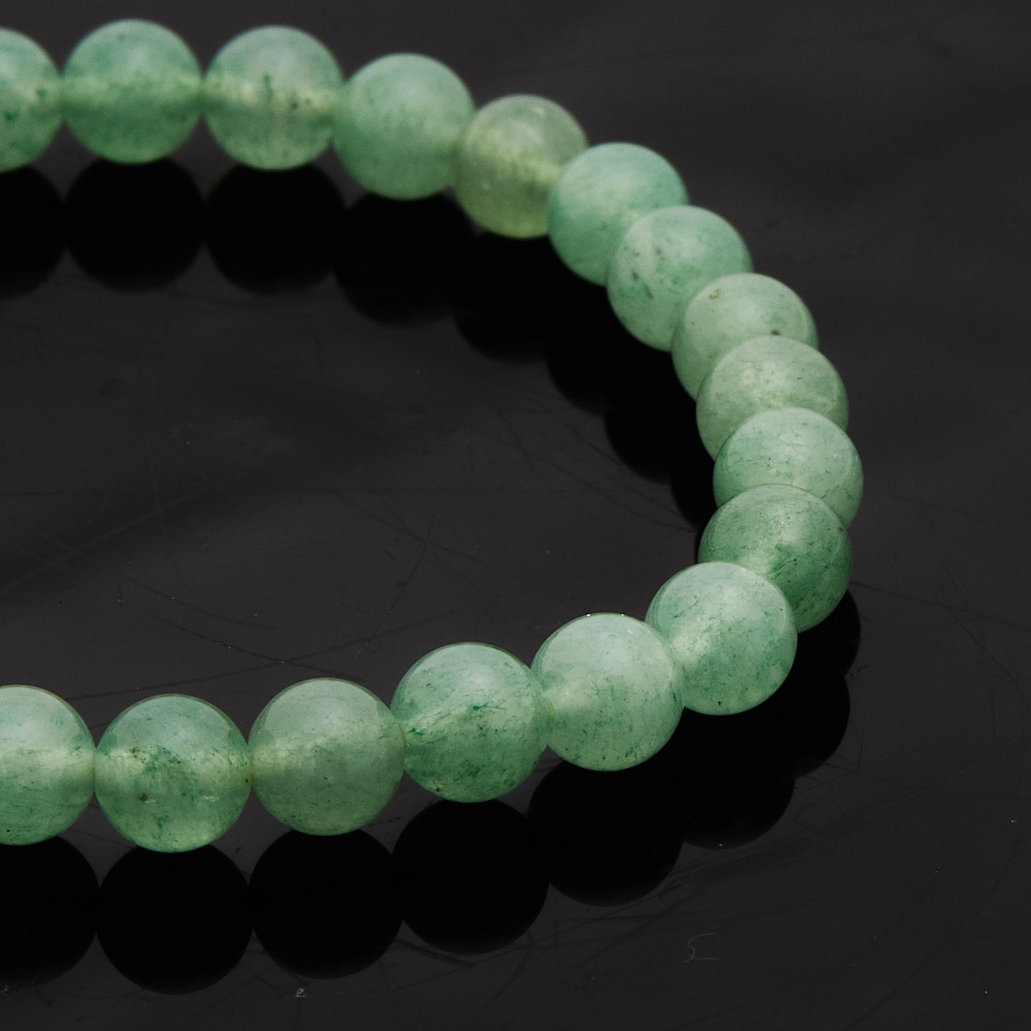 アベンチュリン｜心を整え、穏やかな調和をもたらす“癒しのグリーン”ブレスレット6mm(H0054)